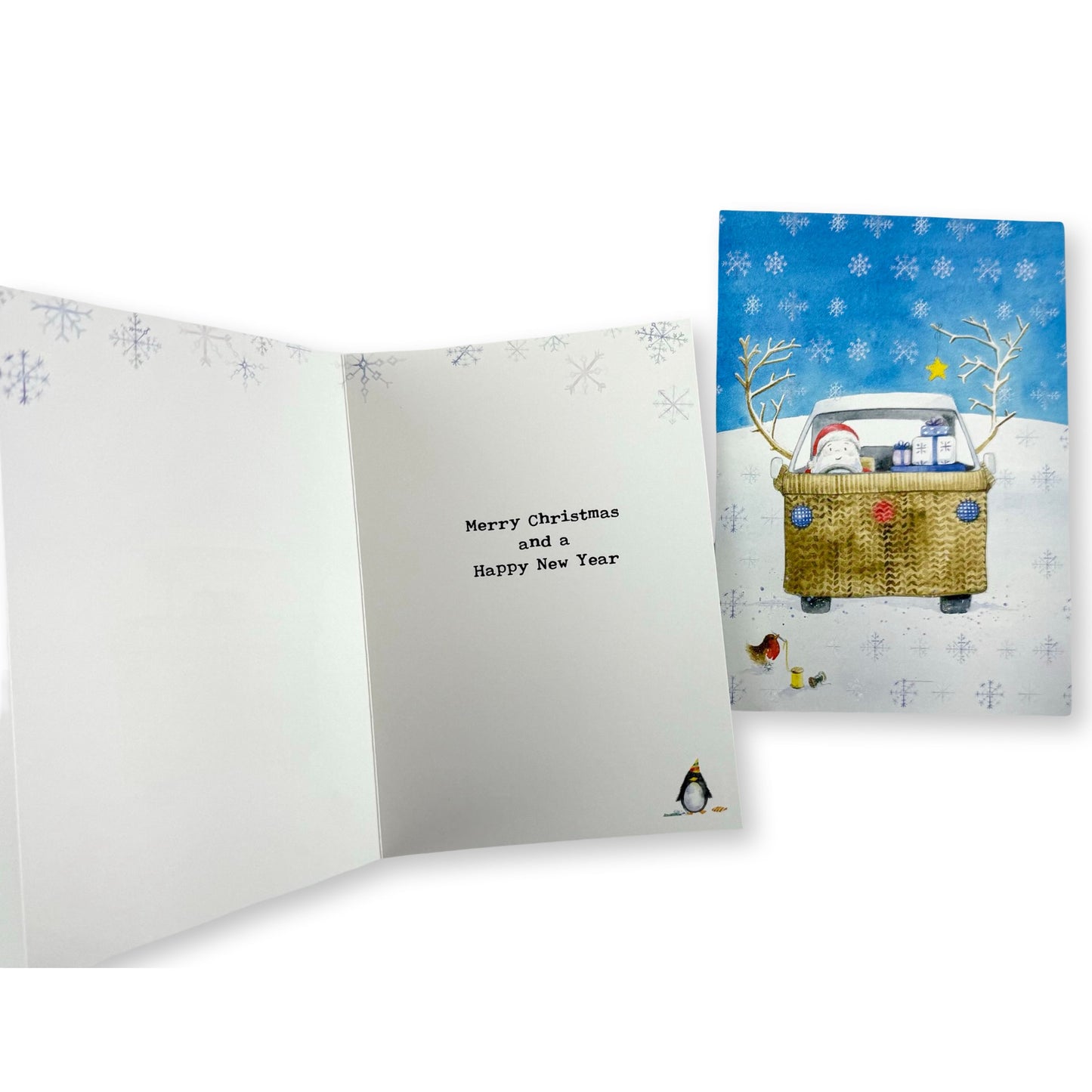 Campervan Christmas cards