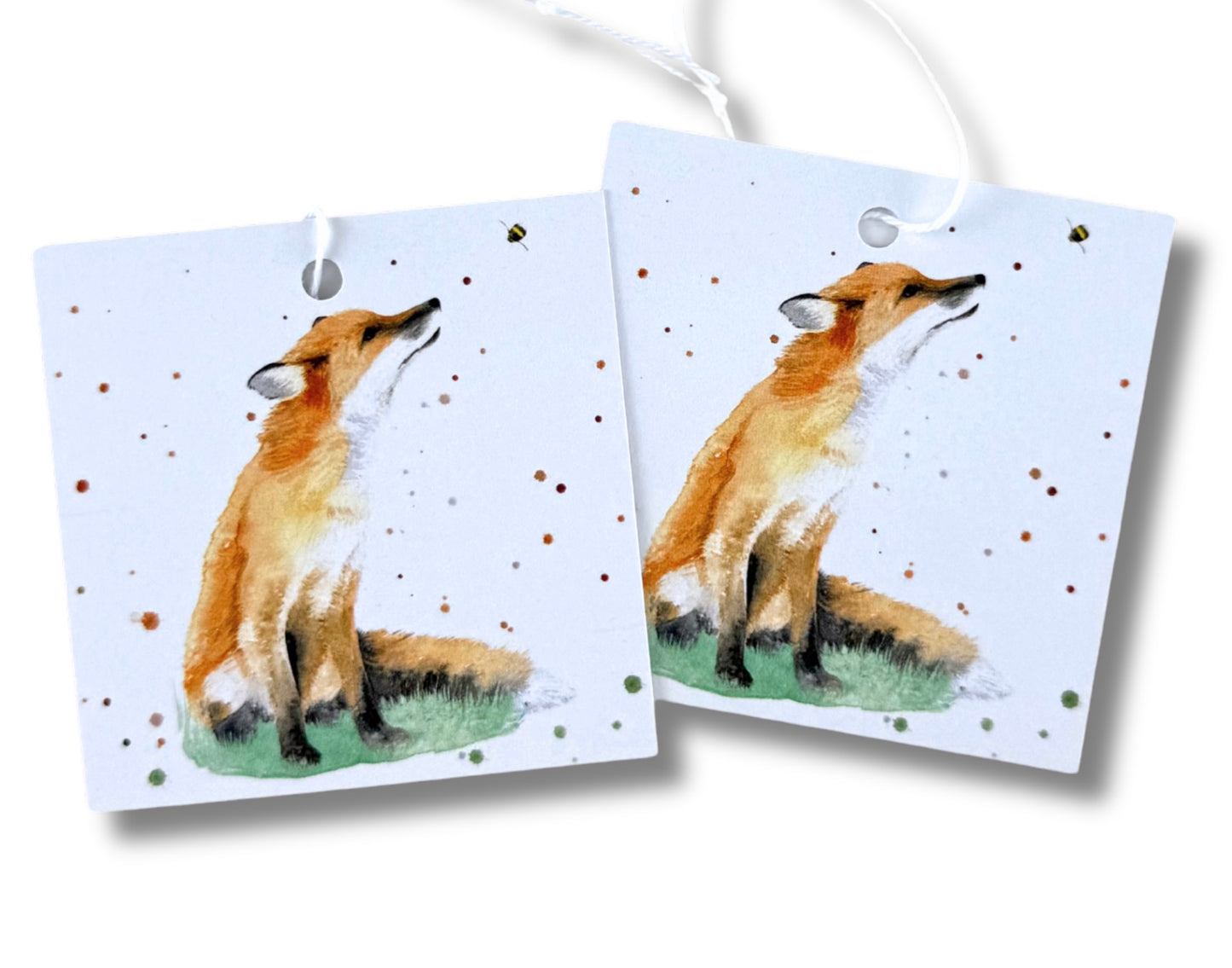 Fox Wrapping Paper and Tags