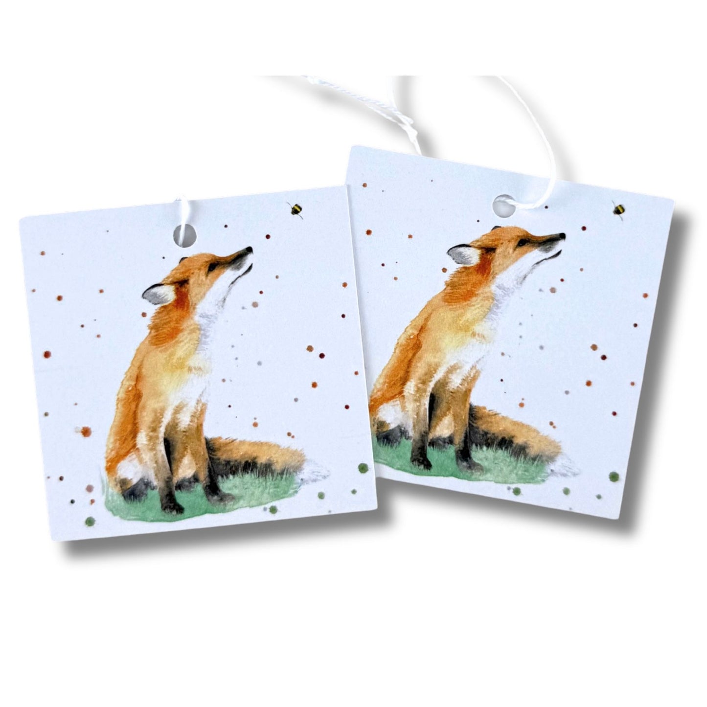Fox Wrapping Paper and Tags