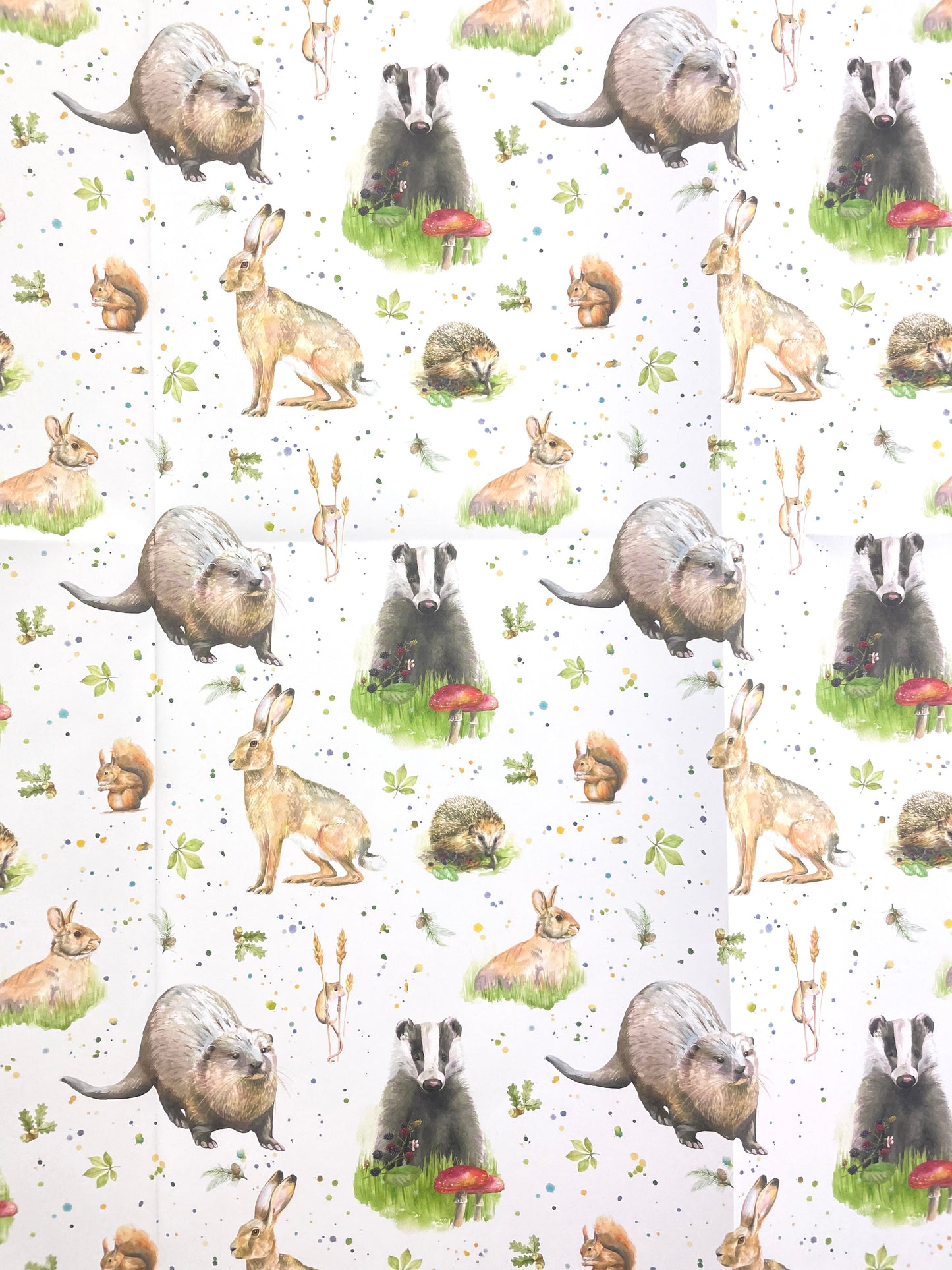 Country Animals Gift Wrapping Paper and Tags *UPDATED*