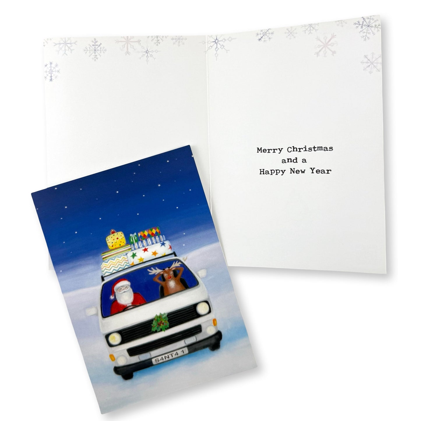 T25 camper van Christmas cards