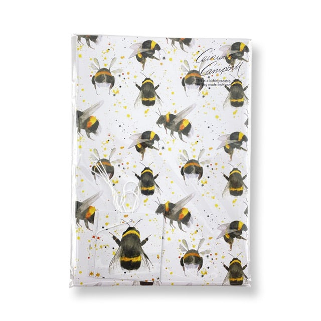 Bee Wrapping Paper and Tags