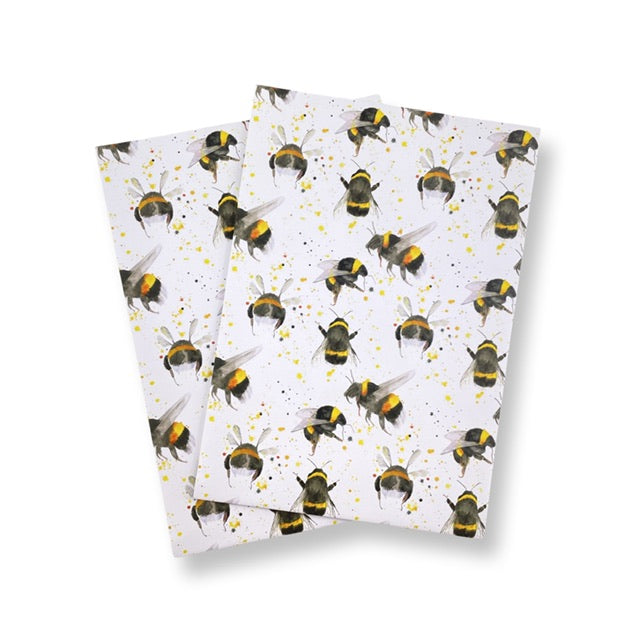 Bee Wrapping Paper and Tags