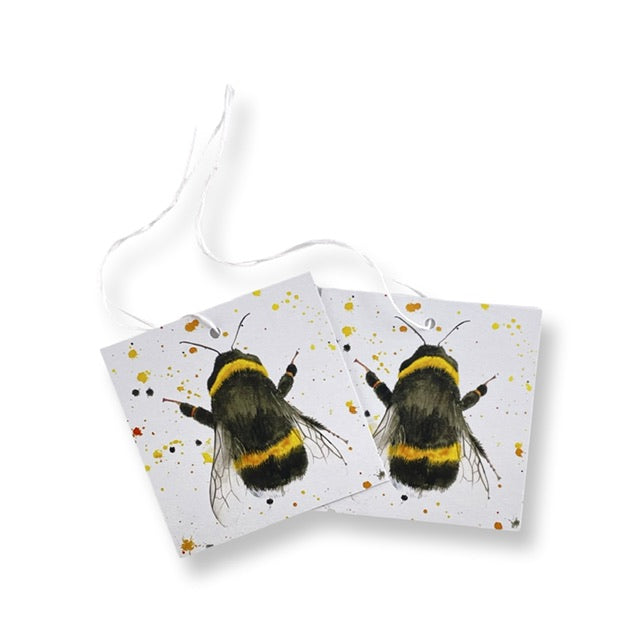 Bee Wrapping Paper and Tags