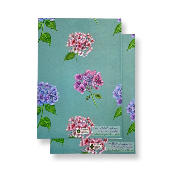 Hydrangeas  Gift Wrapping Paper and Tags