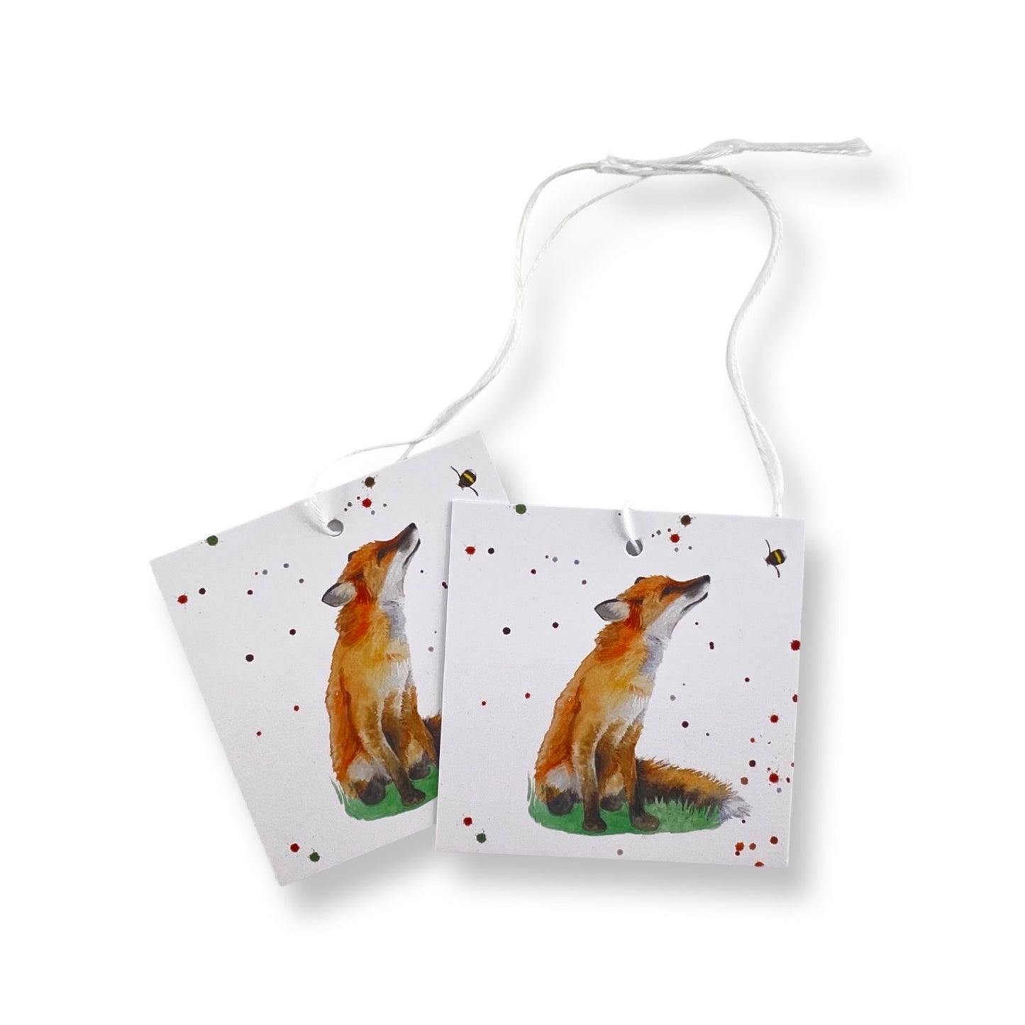 Fox Wrapping Paper and Tags