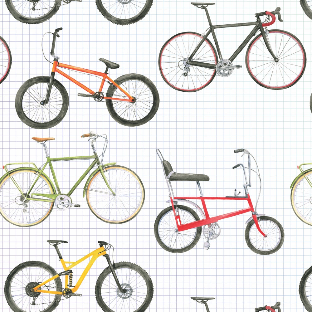Bike recycled and recyclable gift wrapping