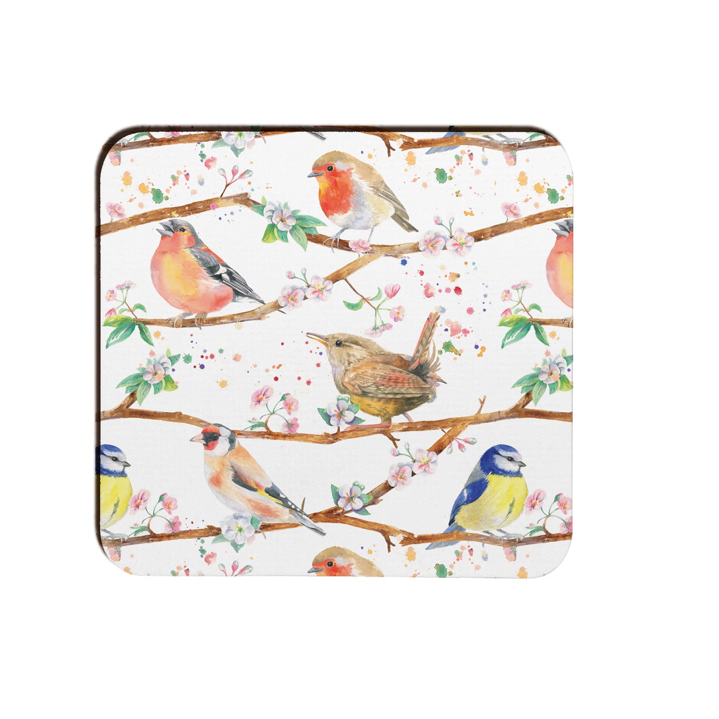 Garden bird coaster