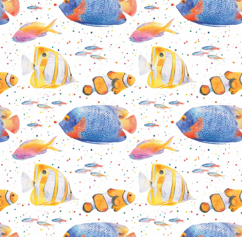 tropical fish aquarium the Arty Penguin Ceinwen Campbell