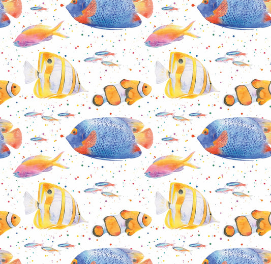 tropical fish aquarium the Arty Penguin Ceinwen Campbell