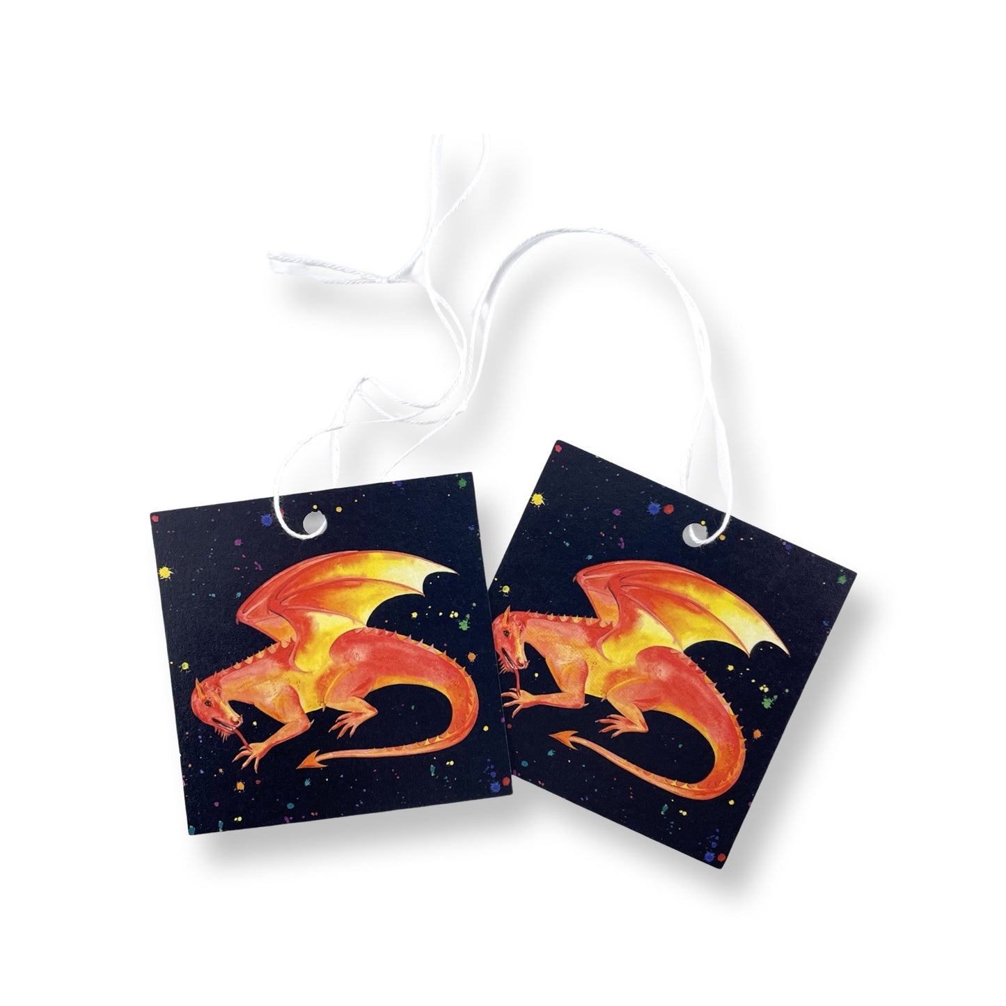 Dragon Wrapping Paper and Tags