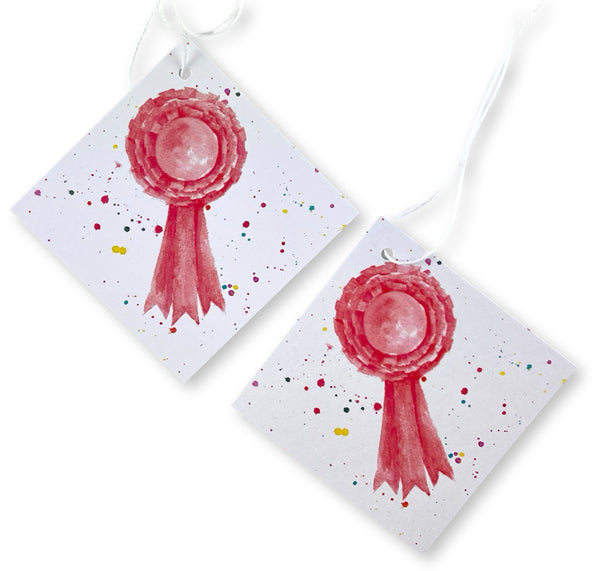 Horse competition winner rosette git tags 