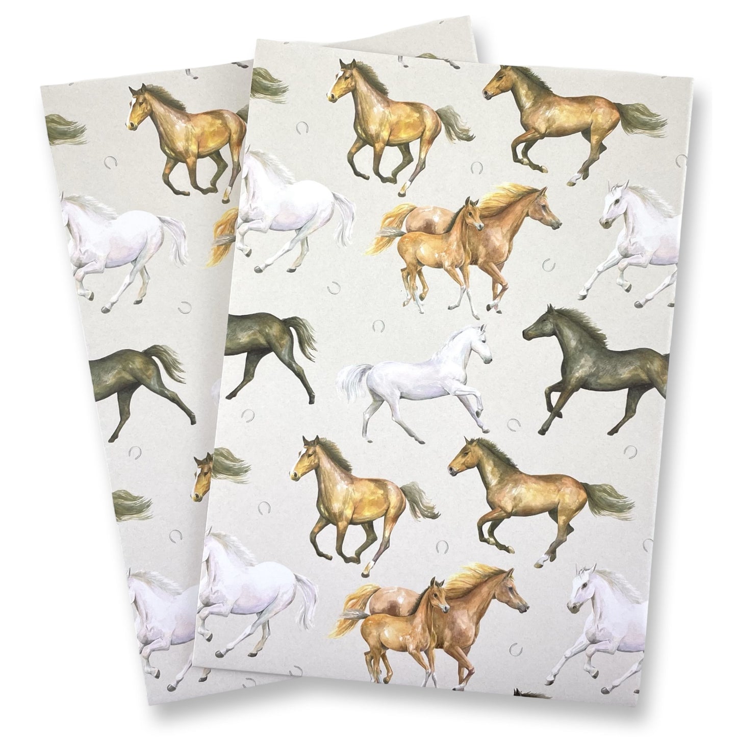 Horses and foal  Wrapping Paper and Tags