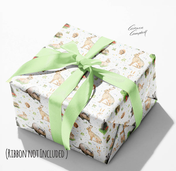 Country Animals Gift Wrapping Paper and Tags *UPDATED*