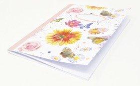 Flowers, Butterflies & Bee Jotter