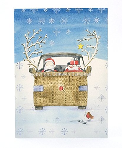 Campervan and car Watercolour collection  Christmas Cards