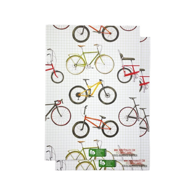 Bicycle Recycled and Recyclable Wrapping Paper