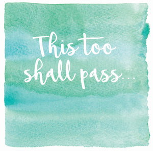 This too shall pass the arty penguin Ceinwen Campbell