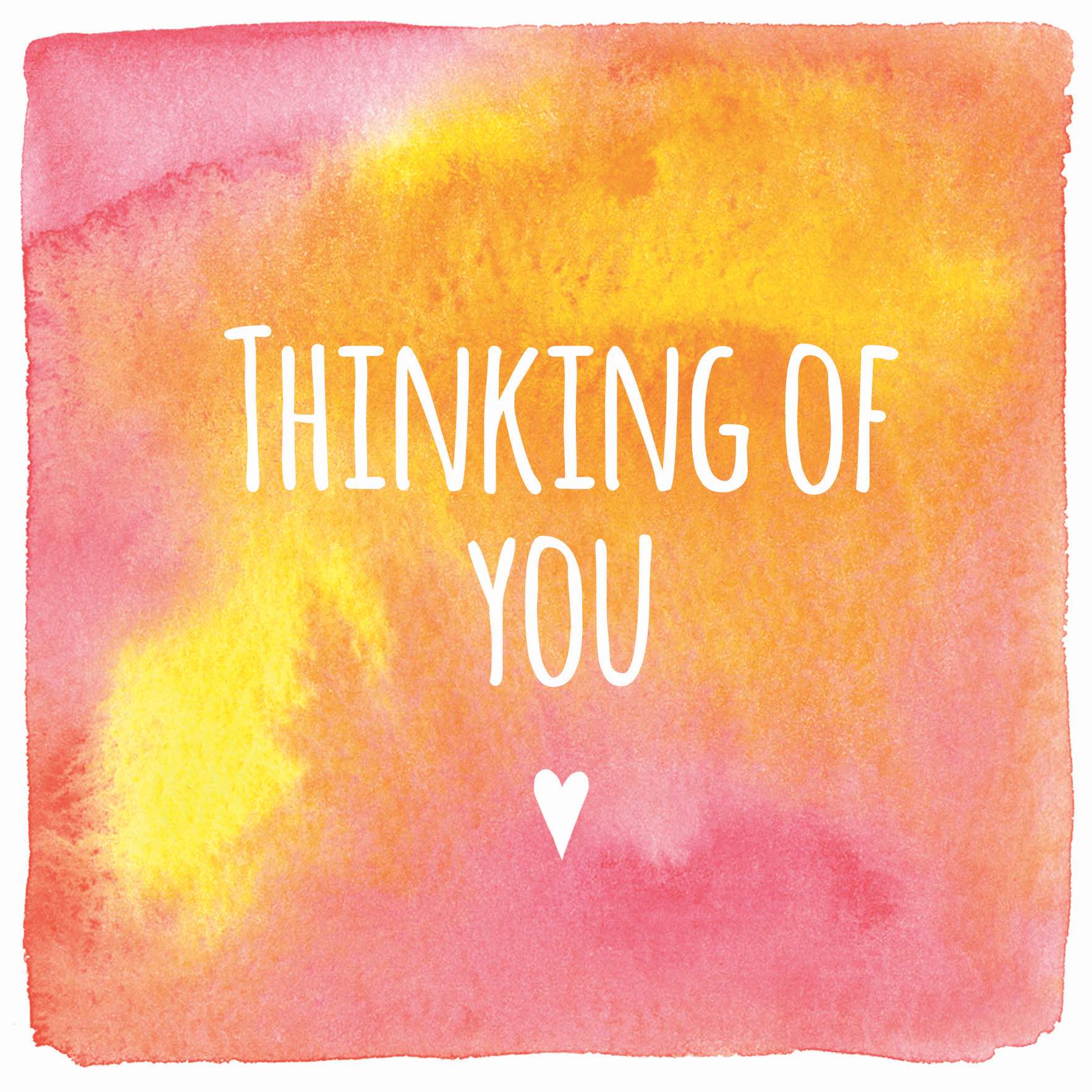 Thinking of you sympathy card for the arty Penguin by Ceinwen Campbell 