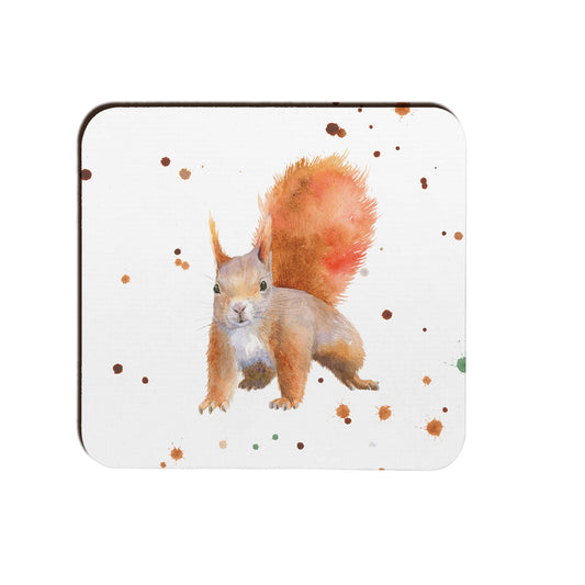 Red Squirrel Coaster